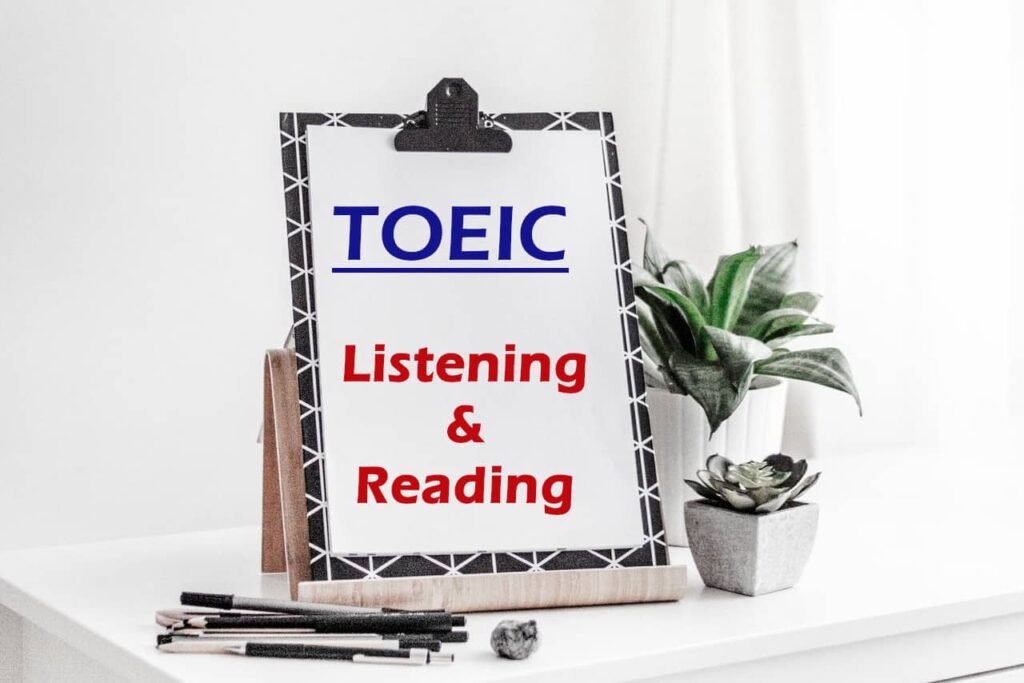 Cách tính điểm TOEIC 2 kỹ năng