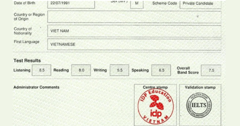 Chứng chỉ IELTS là gì? Tất tần tật về kỳ thi IELTS mới nhất 6 Thang điểm IELTS và cách tính