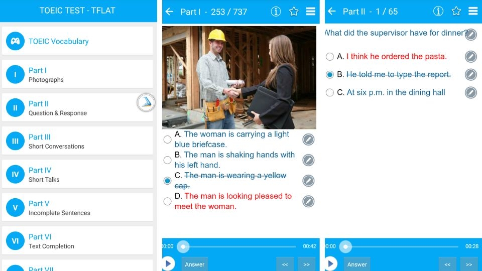 Lợi ích khi làm đề thi thử TOEIC online